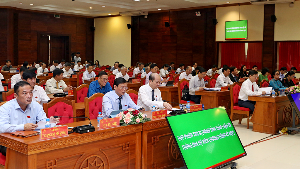 Kỳ họp thứ Sáu, HĐND tỉnh khóa X, nhiệm kỳ 2021 - 2026 đã chính thức khai mạc